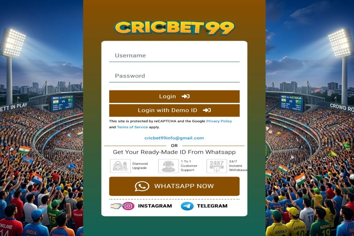 How to create cricbet99 ID