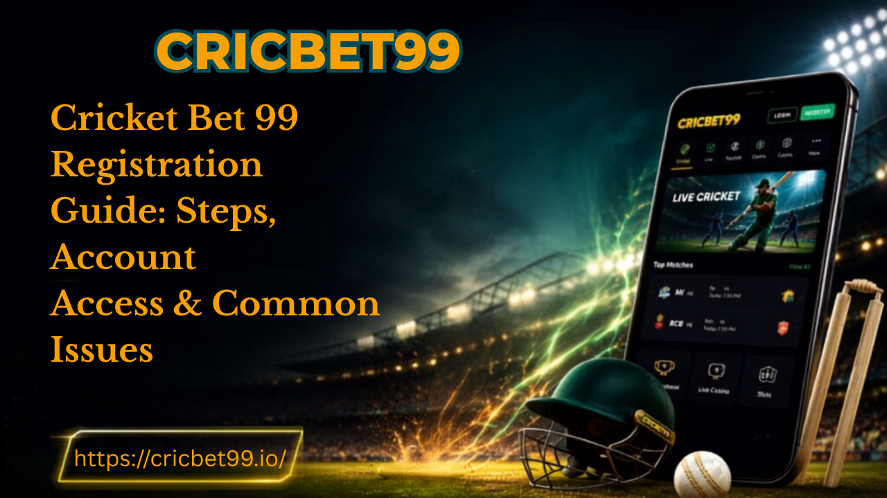 Cricket Bet 99 Registration Guide: Steps, Account Access & Common Issues