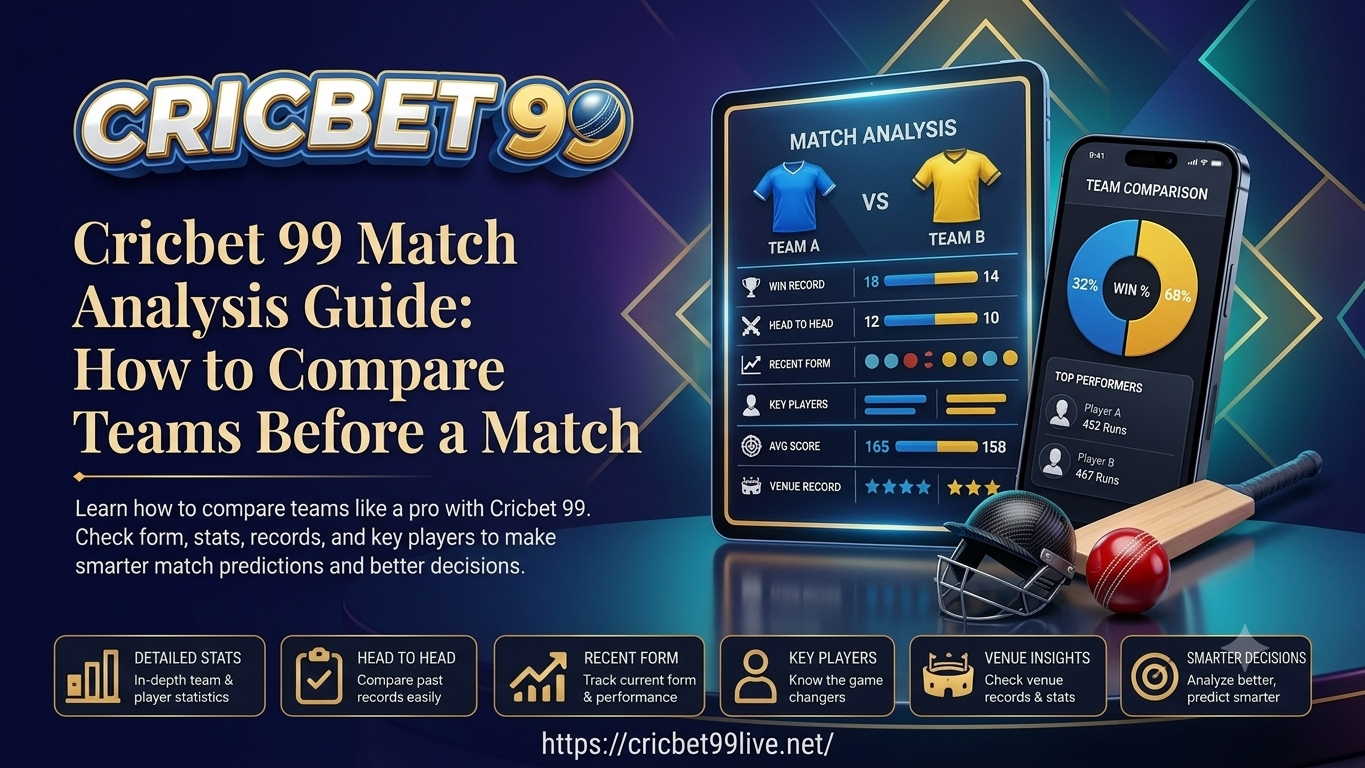 Mastering Pre-Match Cricket Analysis Advanced Team Comparison & Strategic Insights