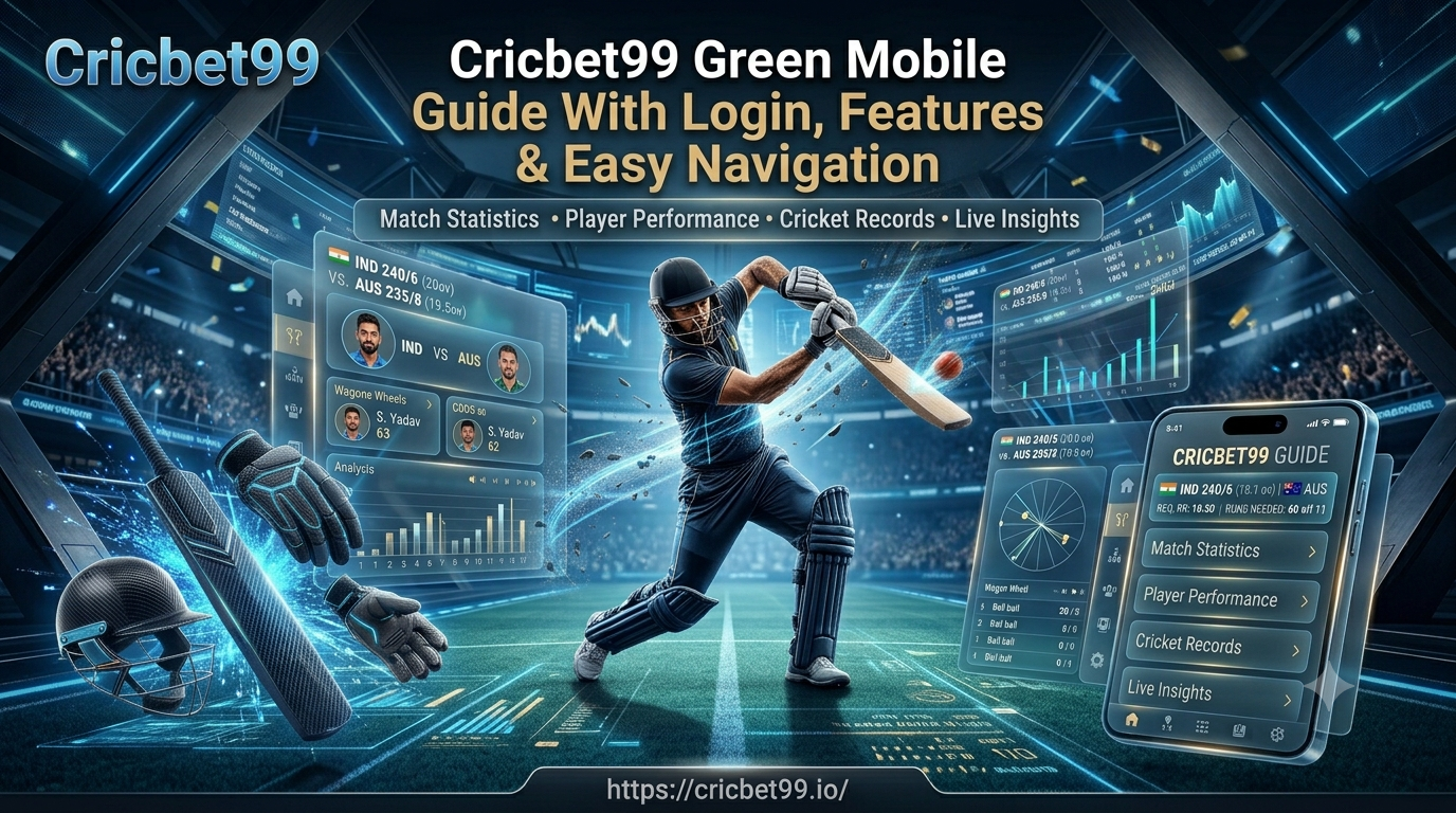 Cricbet99 Green Mobile Guide With Login, Features & Easy Navigation